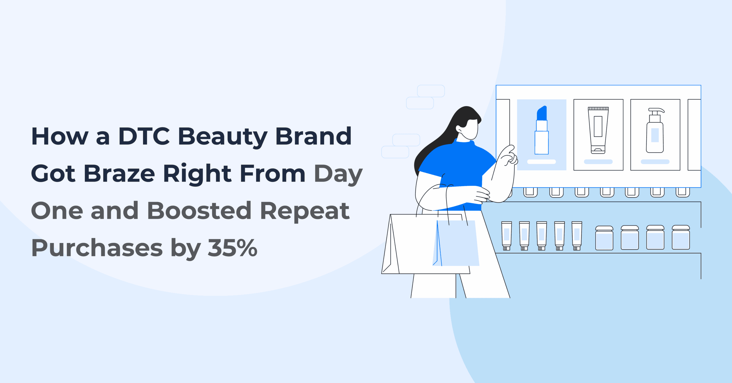 How a DTC Beauty Brand Got Braze Right From Day One and Boosted Repeat Purchases by 35%